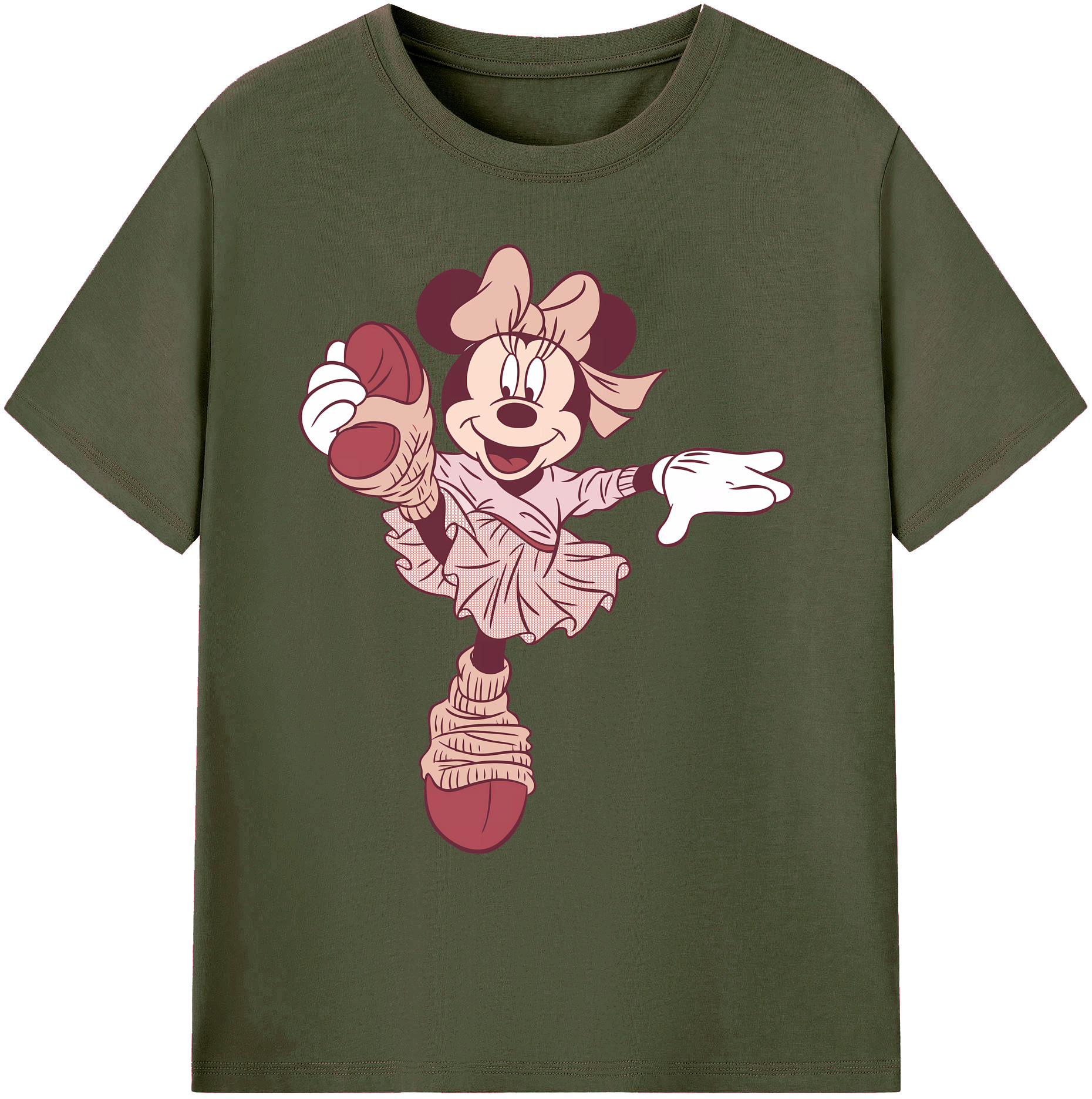 ミッキーマウス Mickey Mouse 綿100％ メンズ半袖Tシャツ｜肌触りやわらか＆通気性